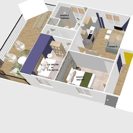 Dom wakacyjny Le Nature Syrah Clim Gaillac Entre Albi-toulouse & Les Du Tarn *