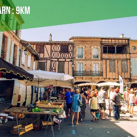 Le Nature Syrah Sauna Gaillac Entre Albi-toulouse & Les Du Tarn Holiday home *