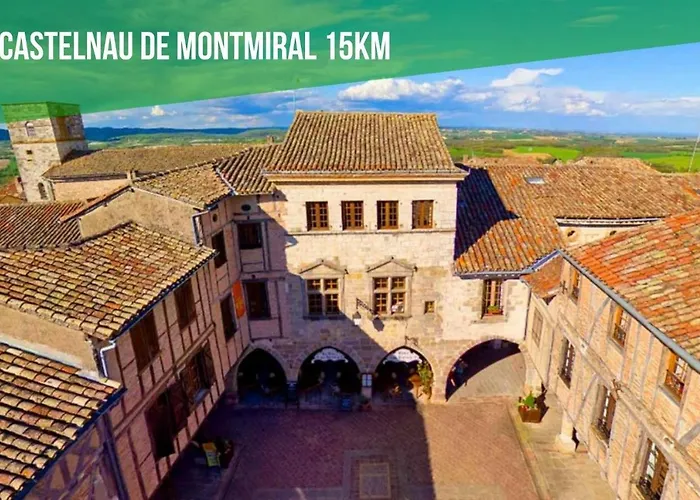 Le Nature Syrah Clim Gaillac Entre Albi-toulouse & Les Du Tarn Ferienhaus